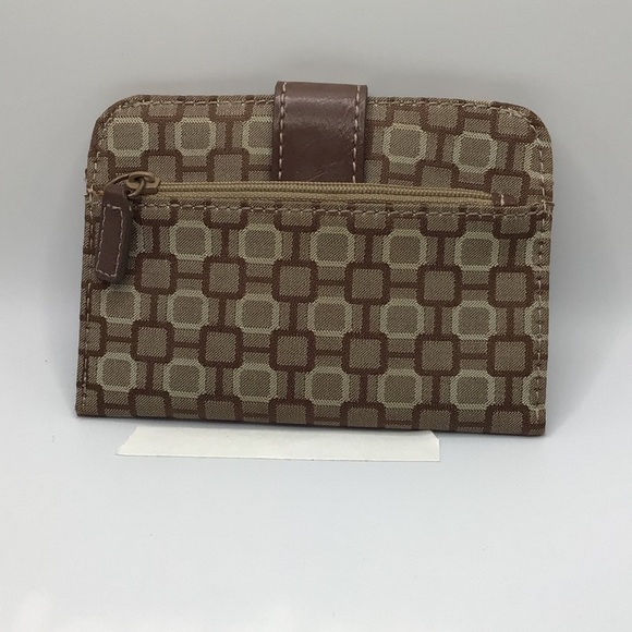 Brown Patterned Wallet - Picture 2 of 4